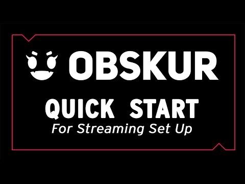 Quick Start Guide for OBSKUR | UE5 Broadcasting Application
