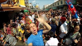 SONGKRAN 2017 in BANGKOK - WORLD'S BIGGEST WATER FIGHT | Travel Vlog Ep. 05