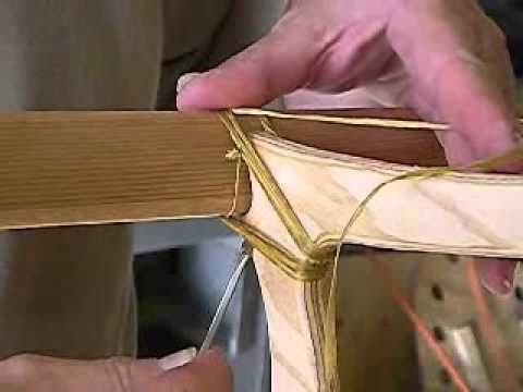 Lashing a kayak