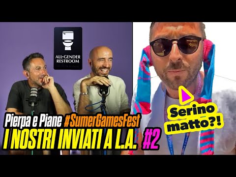 Bagni All Gender, PISCIATE FOTONICHE e DELIRIO con Geoff Keighley. Inviati da L.A. Ep.2