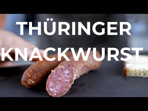 Thüringer Knackwurst selber machen - Traditionell würzig mit tollem Biss