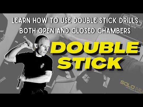 Learn how to use double stick drills both open and closed chambers