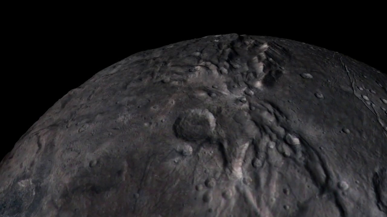 Charon Flyover from New Horizons