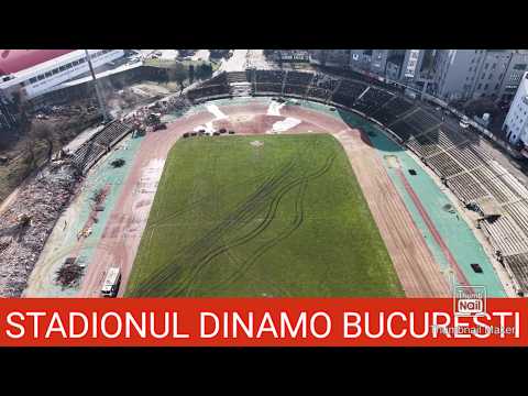 RECONSTRUCTIA STADIONULUI DINAMO BUCURESTI. 4K. #002