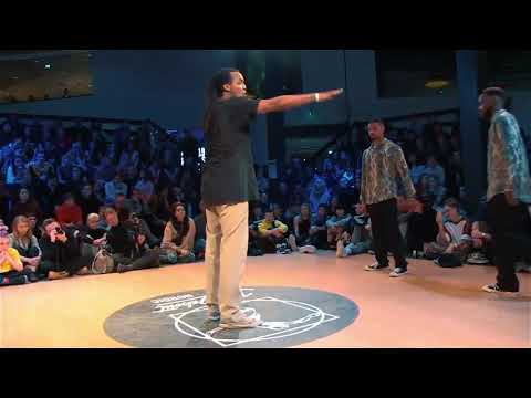 Juste Debout Nordic 2019 / Semifinal /Creesto (Fra) & Popping Prince vs Funky Moe (Swe) & Greta