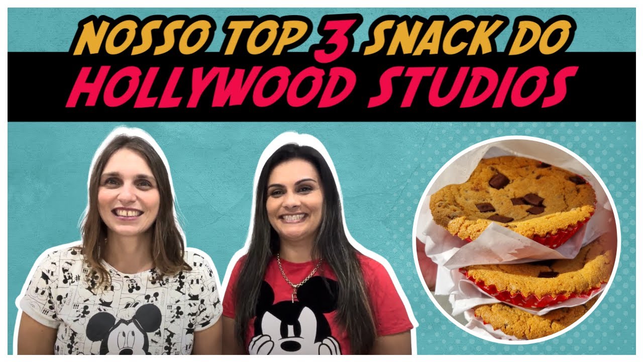 Top 3 snacks no Hollywood Studios! 🛫 Focando em Orlando