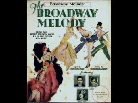 Broadway Melody  (1929) Charles King (Speed Corrected)