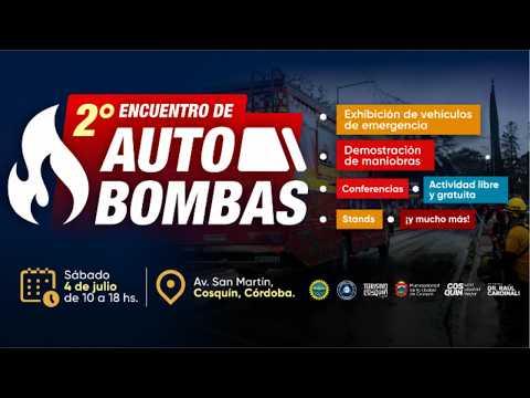 2° ENCUENTRO DE AUTOBOMBAS - COSQUIN CORDOBA - A PURO HUMO