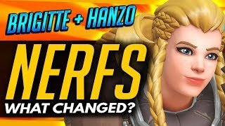 Overwatch | Did The Nerfs CHANGE Anything? - Brigitte & Hanzo Stats