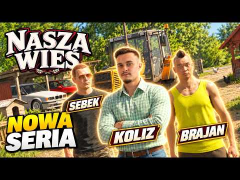 NOWA SERIA! 🤩 Prezentacja Gospodarstwa i MASZYN z BRAJANEM i SEBKIEM 🟡 