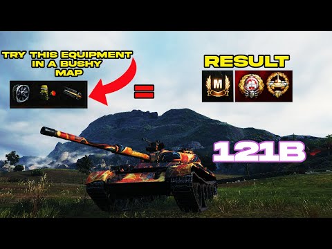 World of Tanks I Tried QuickyBaby & iyouxin Equipment In My 121B And The Result Is Amazing #wot