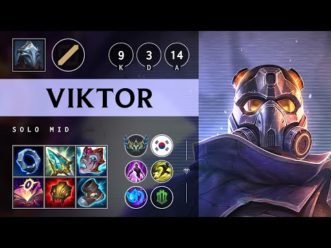 Viktor Mid vs Galio - KR Challenger Patch 25.14