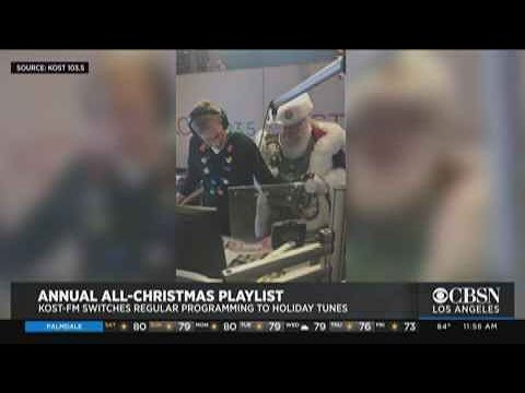 KOST 103.5 Swtiches To Holiday Music