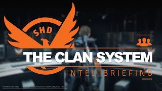 The Division 2 | How Clans Will Work?