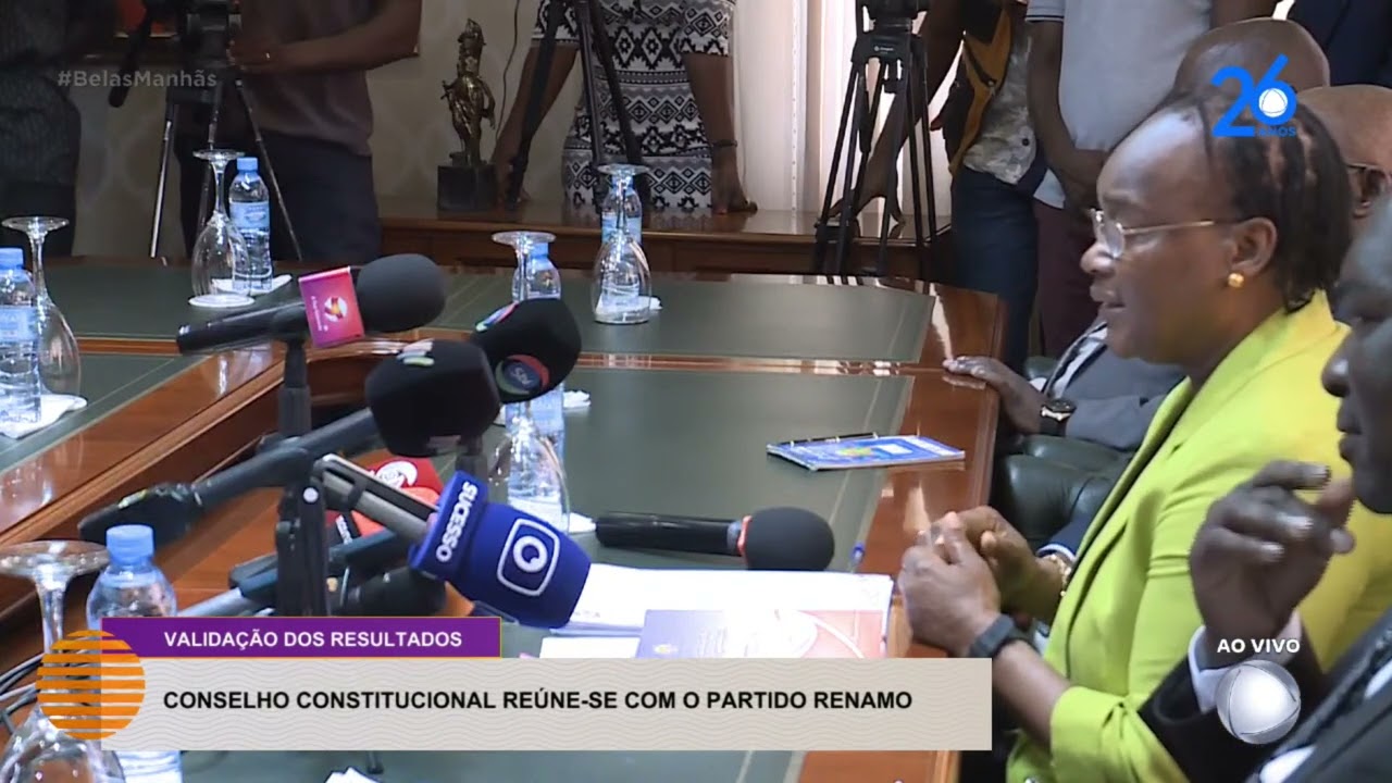 #BelasManhãs | Última Hora: Conselho Constitucional convoca o Partido Renamo @PortalFM24