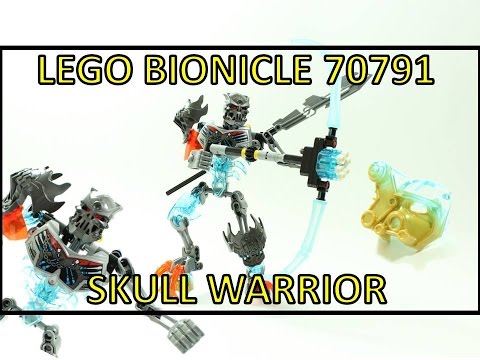 LEGO BIONICLE SKULL WARRIOR 70791 UNBOXING & REVIEW Video