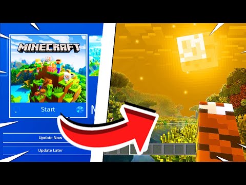 *NEW* Minecraft PS4 Bedrock - How To Install Shaders 2021 | Minecraft PS4 Bedrock Tutorial l