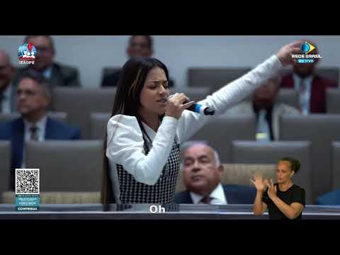 Leão e o cordeio - Jamilly Abreu no templo central IEADPE | culto de doutrina 24/02/2025