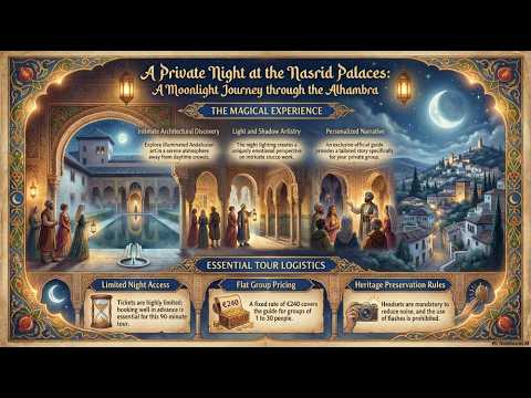 ALHAMBRA PRIVATE TOUR AT NIGHT