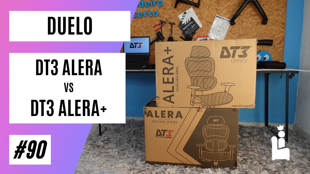 Duelo cadeiras office/gamer Alera vs Alera+ (Plus)