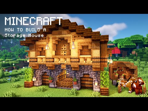 Minecraft: How To Build a Storage House