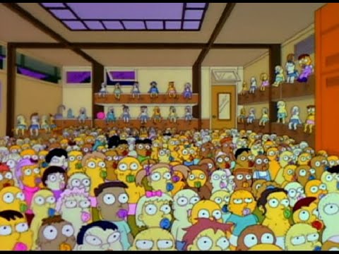 The Simpsons S04E02 - Bühne frei für Marge - Hitchcock die Vögel, besser Babys :D [Deutsch/German]