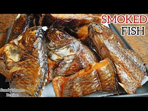 How To Smoke Fish With Oven/Oven Smoke Dried Fish.