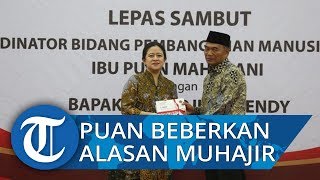 Puan Maharani Beberkan Alasan Muhajir Effendy Tak ke Istana Kala Dipanggil Jokowi Cari Calon Menteri