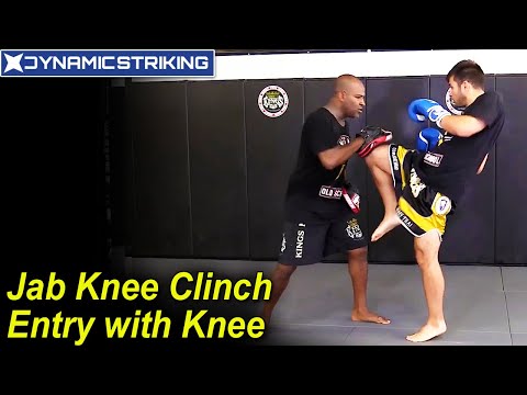 Jab Knee Clinch Entry with Knee by Rafael Cordeiro