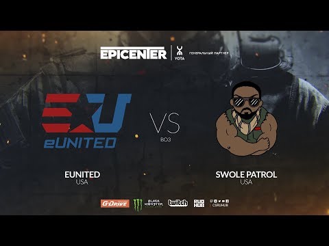 eUnited vs Swole Patrol - EPICENTER 2018 NA Quals - map1 - de_dust2 [Anishared]