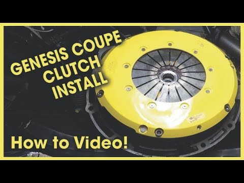 Genesis Coupe Gets 6 Puck Clutch/Flywheel Upgrade (HOW TO INSTALL)