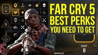 Far Cry 5 Tips and Tricks Best Perks TO GET AS SOON AS POSSIBLE (Far Cry 5 perks - Farcry 5)
