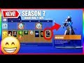 All Season 7 Battle Pass Items Unlocked! - Tier 100 Rewards & Upgrades (New Skins & Wraps)