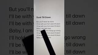 Dusk Till Dawn - Luca Lush and Zayn (Lyrics) in Karaoke | Sujal Khadgi🖤
