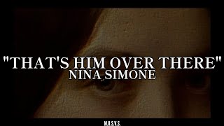 NINA SIMONE: THAT&#39;S HIM OVER THERE (lyrics/ Sub. Español)