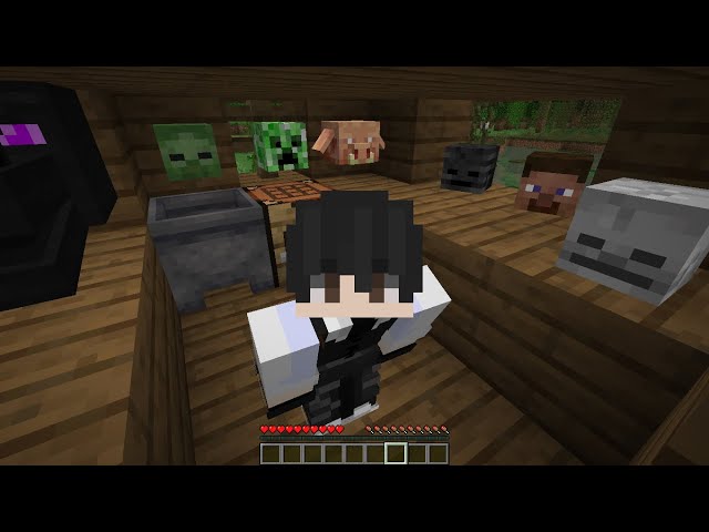 All head and skulls crafteables Minecraft Data Pack