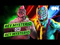 Rey Mysterio Reacts To... Rey Mysterio ROYAL RUMBLE | WWE 2K22 Interview