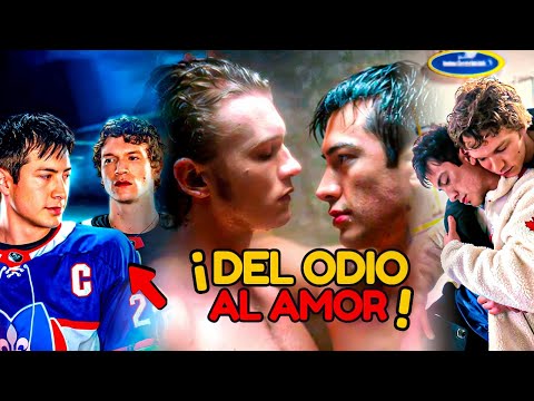 Dos GUAPOS RIVALES de HOCKEY tienen un ROMANCE SECRETO🥵🫦| Resumen Heated Rivalry🏒👨‍❤️‍💋‍👨