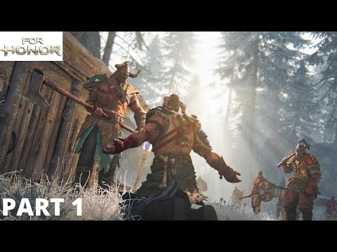 FOR HONOR Viking Campaign Walkthrough Gameplay Part 1 || Skull Playground