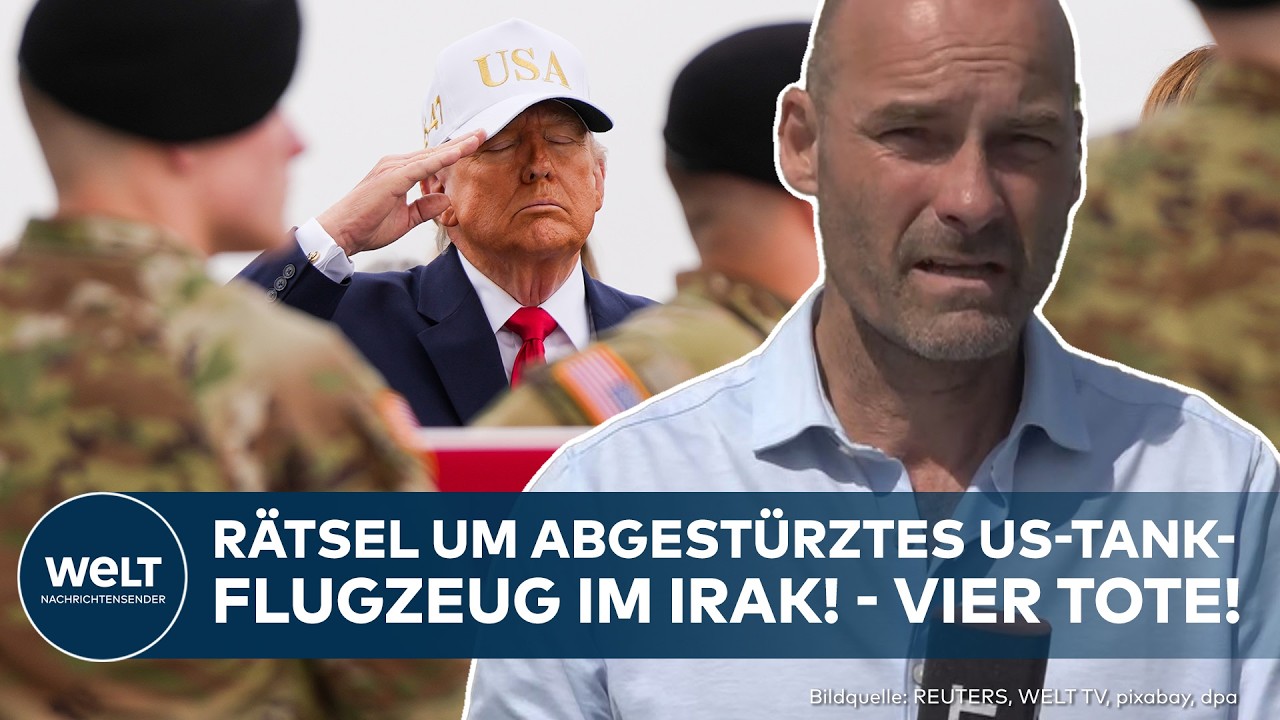 EILMELDUNG: Militärflugzeug abgestürzt! US-Soldaten beim Absturz im Irak getötet