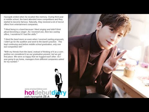 ZE:A Hyung Sik Debut Story