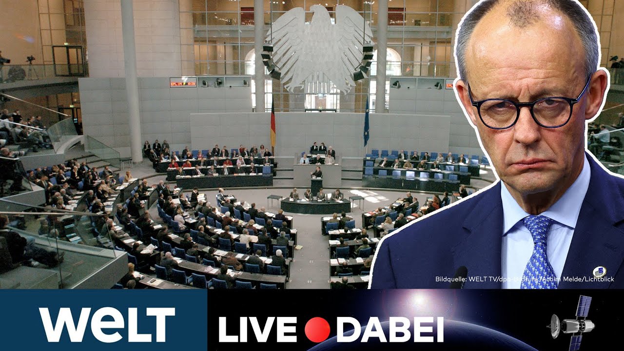 GENERALDEBATTE IM BUNDESTAG: Renten-Rebellion gegen Kanzler Merz ‒ droht Pleite im Parlament? | LIVE
