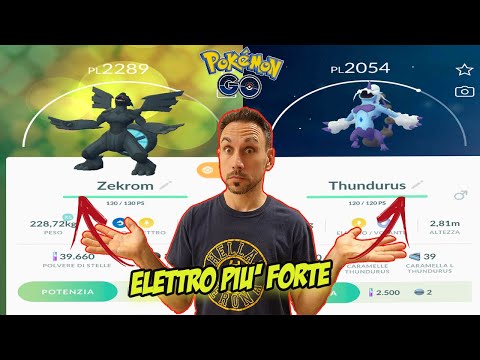 THUNDURUS TOTEM VS ZEKROM! DPS E  EPS SPIEGAZIONE! POKEMON GO ITA
