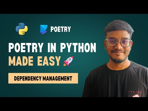 Master Dependency Management with Poetry in Python | Full Beginner's Tutorial (2025)