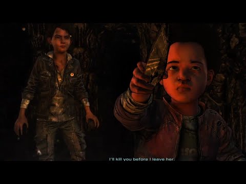 Aj Protecting Clem From James : The Walking Dead The Final Season PART 10