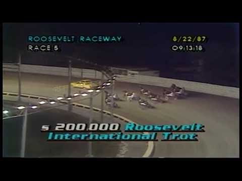 1987 Roosevelt Raceway -Callit & Karl Johansson -International Trot