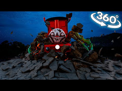 VR 360° Choo-Choo Charles Found YOU in real life!
