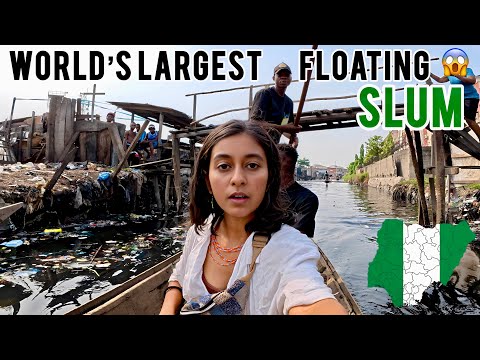 SHOCKING Reality of NIGERIA Biggest Floating SLUM in Africa: MAKOKO! 🇳🇬😳
