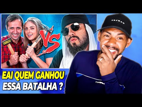 REAGINDO A Manual do Mundo Vs. Mussoumano - Batalha de Youtubers