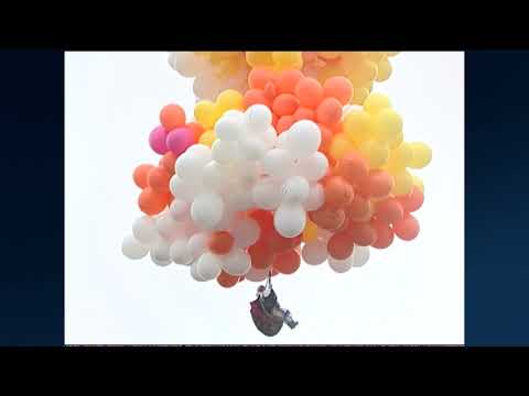 A morte do padre do balão em 2008. Eler queria ir de Paranaguá a Dourados.